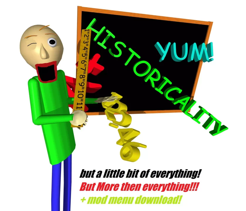 -Baldi's Basics but a little bit of everything!-游戏截图-好玩游戏库