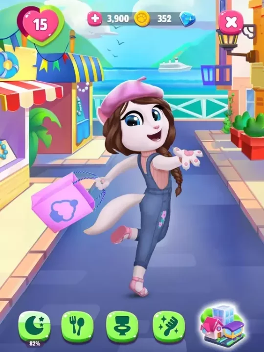 -My Talking Angela 2-游戏截图-好玩游戏库