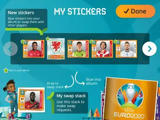 -EURO 2020 Panini sticker album-游戏截图-好玩游戏库