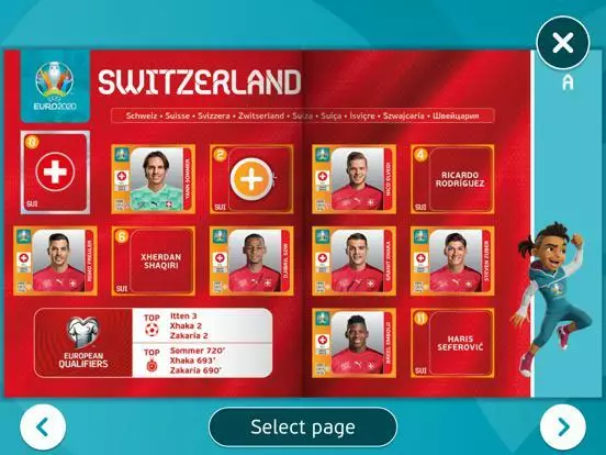 -EURO 2020 Panini sticker album-游戏截图-好玩游戏库