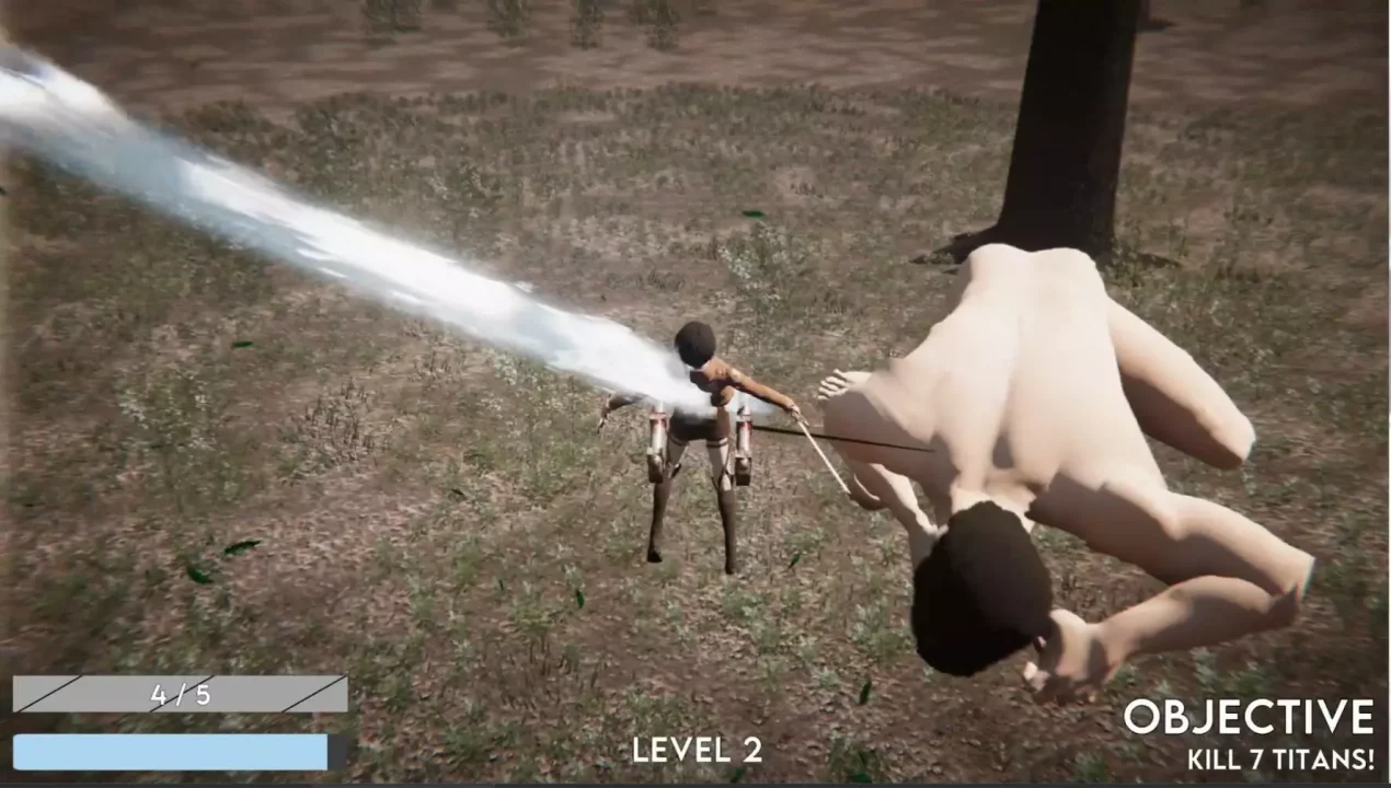 -Attack on Titan 3D: Glory of Shiganshina (Alternate Ending if Levi Appeared on Episode 1)-游戏截图-好玩游戏库
