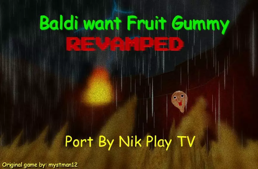 -Baldi want Fruit Gummy Android-游戏截图-好玩游戏库
