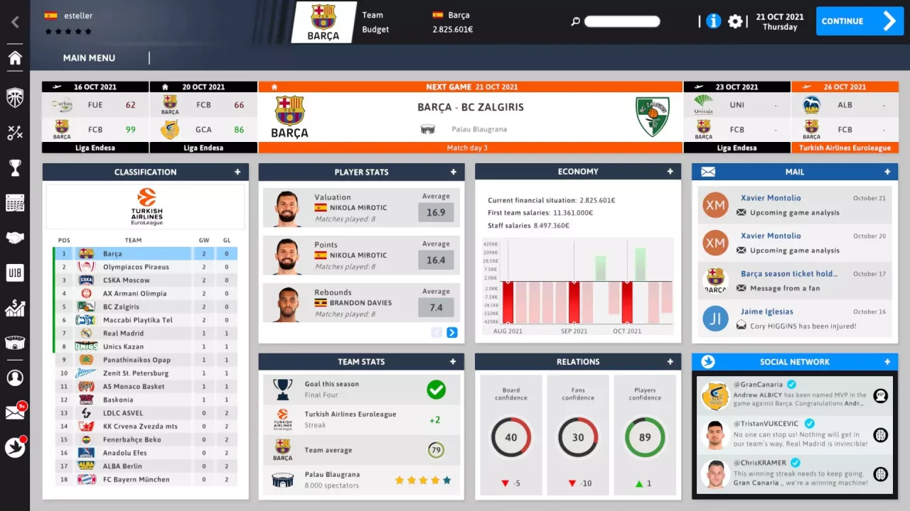 -International Basketball Manager 22-游戏截图-好玩游戏库