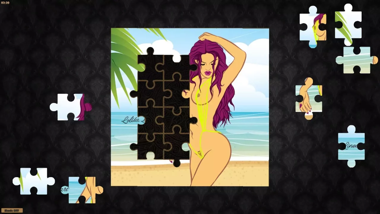 -Erotic Jigsaw Puzzle Summer-游戏截图-好玩游戏库