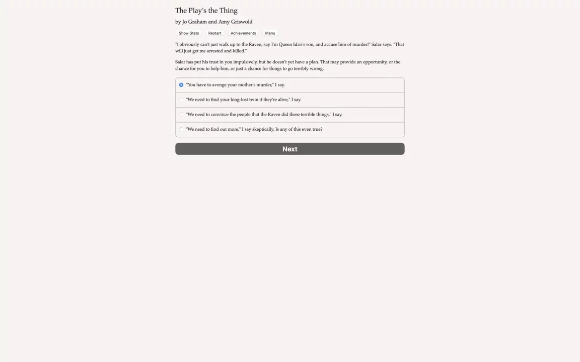 -The Play's the Thing-游戏截图-好玩游戏库