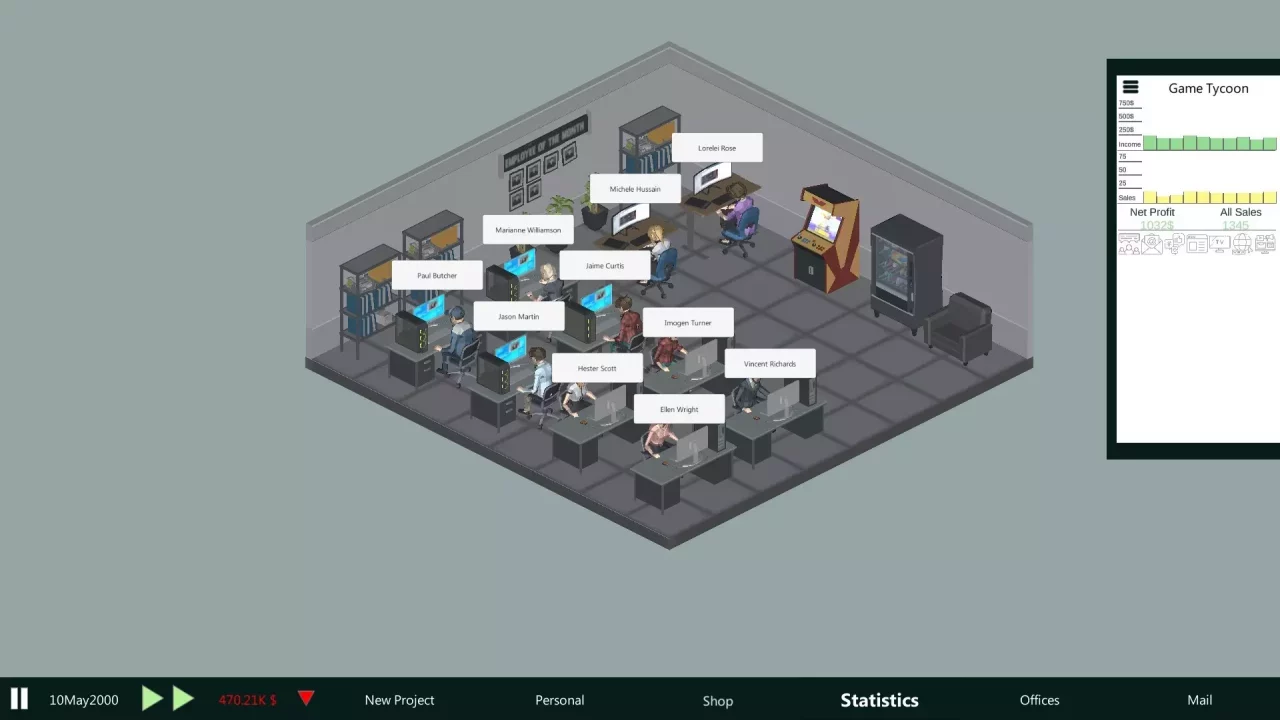 -Modern Game Tycoon-游戏截图-好玩游戏库