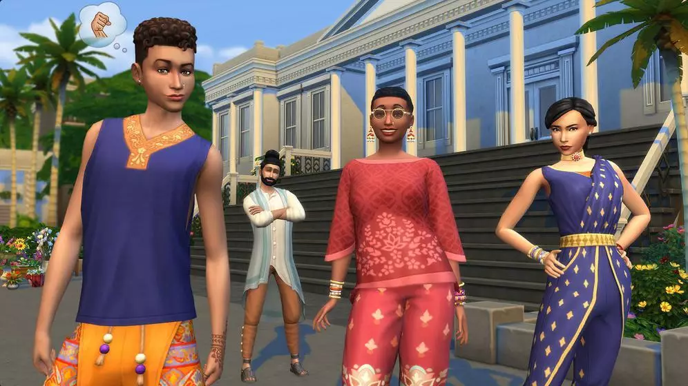 -The Sims 4 Fashion Street Kit-游戏截图-好玩游戏库