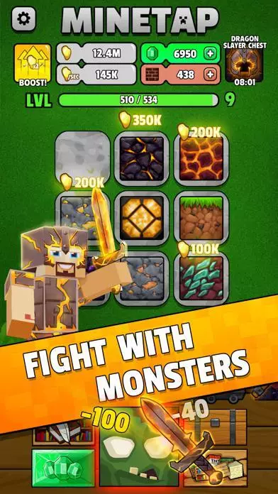 -Minetap – Merge rpg clicker-游戏截图-好玩游戏库