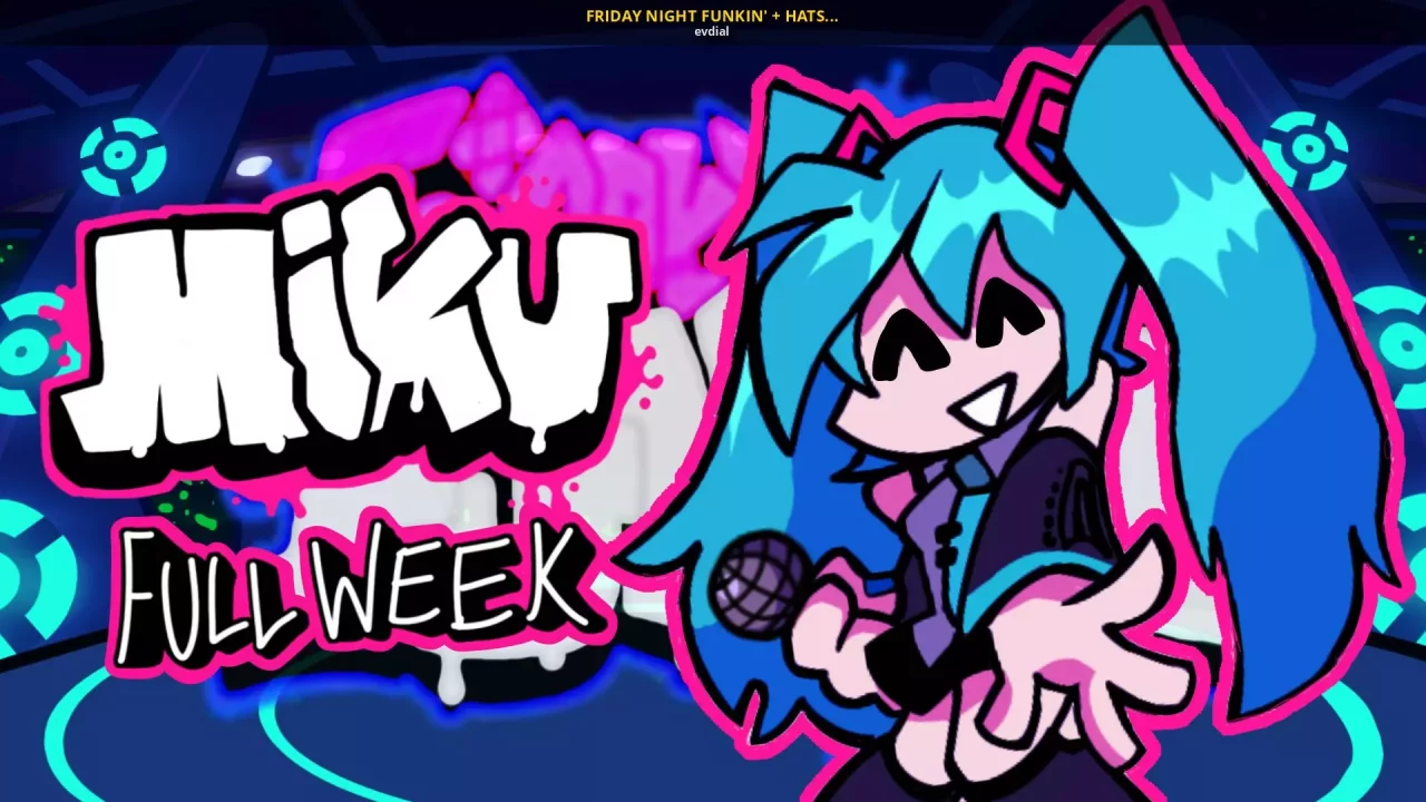 -X Miku Friday Night Funkin Mod-游戏截图-好玩游戏库
