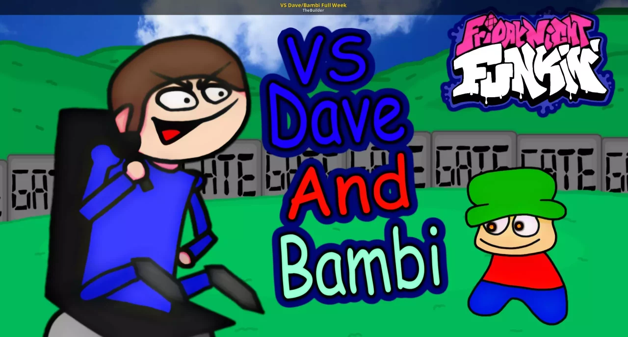 -dave and bambi fnf mod-游戏截图-好玩游戏库