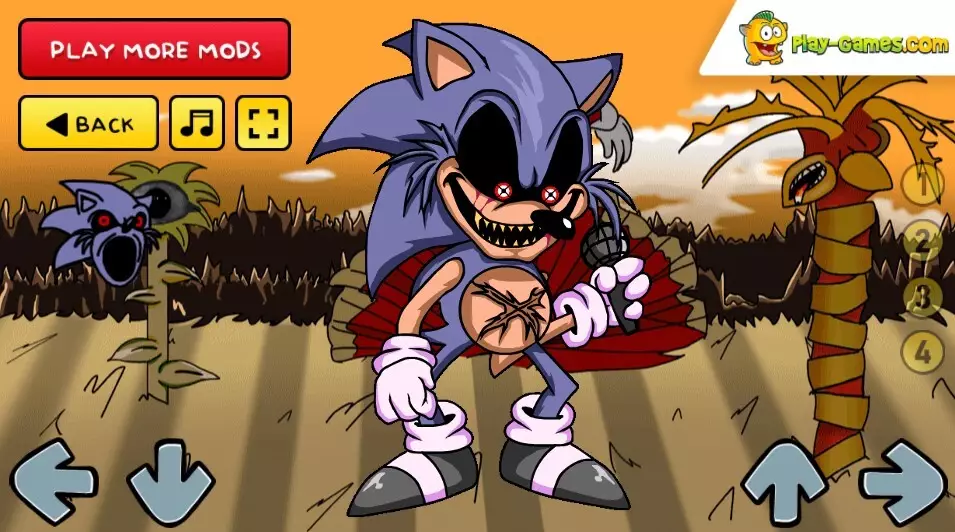 -FNF Sonic EXE Test-游戏截图-好玩游戏库