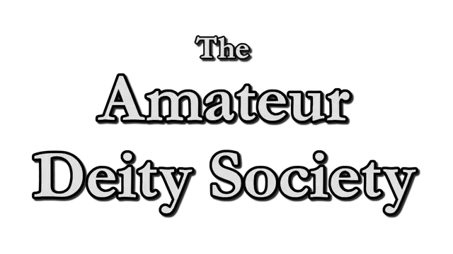 业余神祇社 | The Amateur Deity Society LOGO