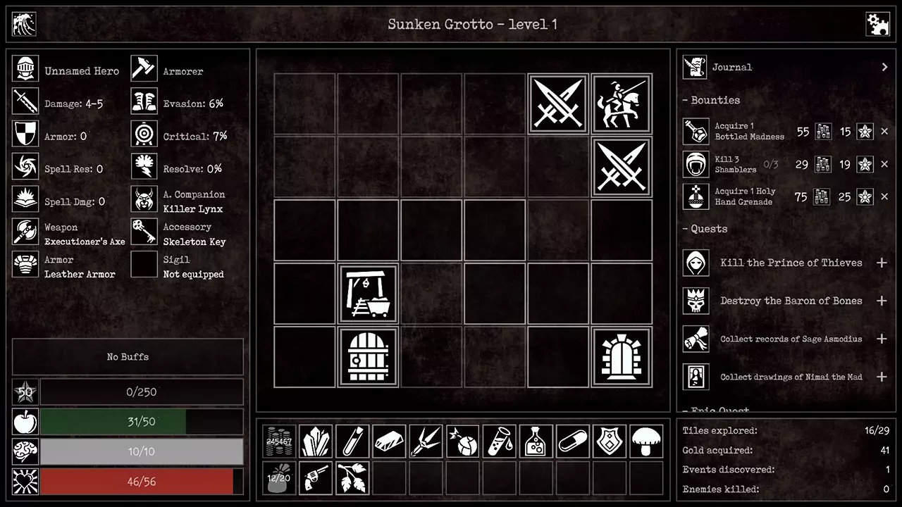 暗影征途：古典卷-Grim Quest - Old School RPG-游戏截图-好玩游戏库