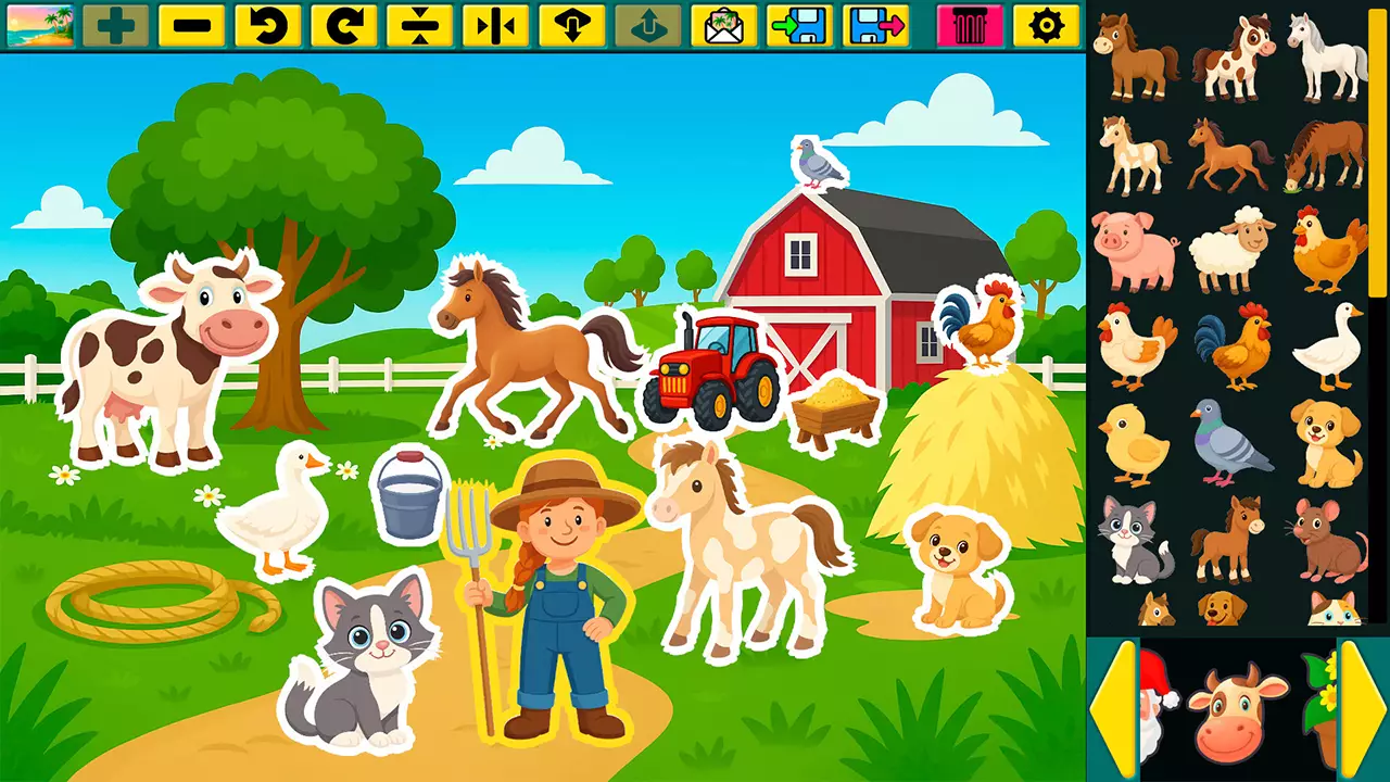 超级贴纸工作室-Super Sticker Studio-游戏截图-好玩游戏库