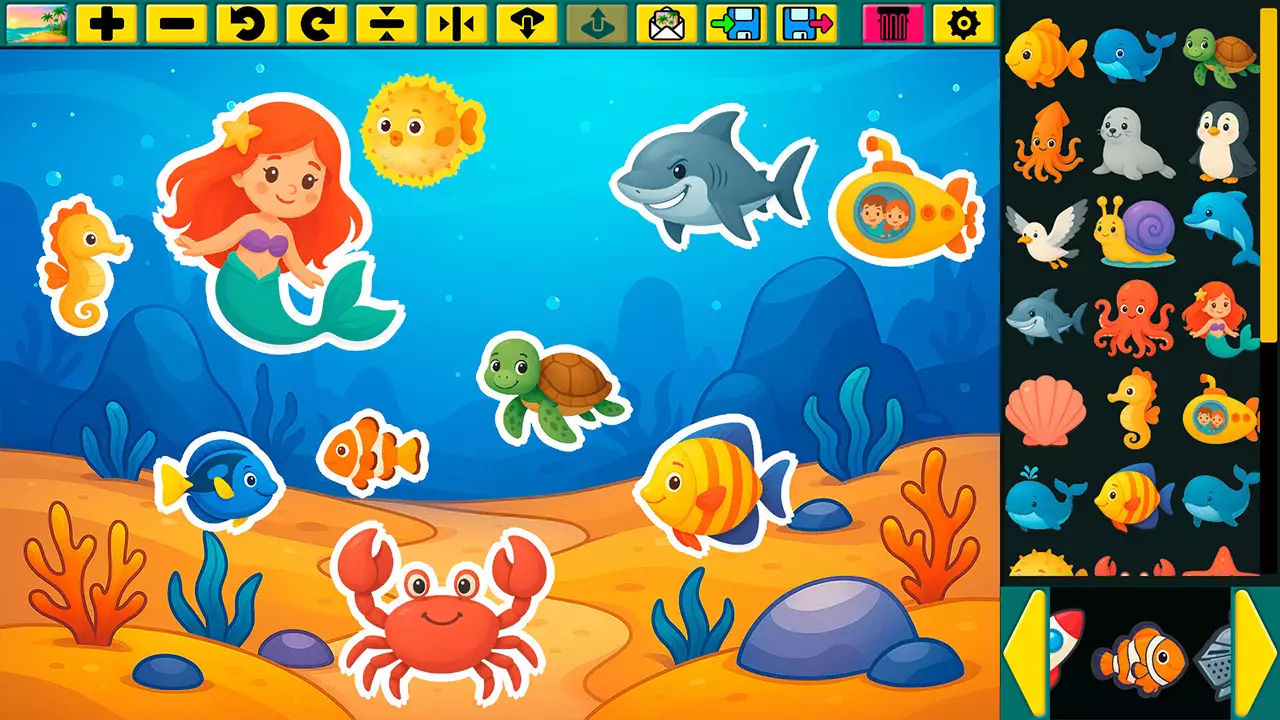 超级贴纸工作室-Super Sticker Studio-游戏截图-好玩游戏库