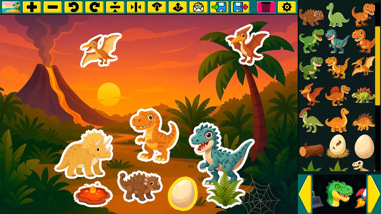 超级贴纸工作室-Super Sticker Studio-游戏截图-好玩游戏库