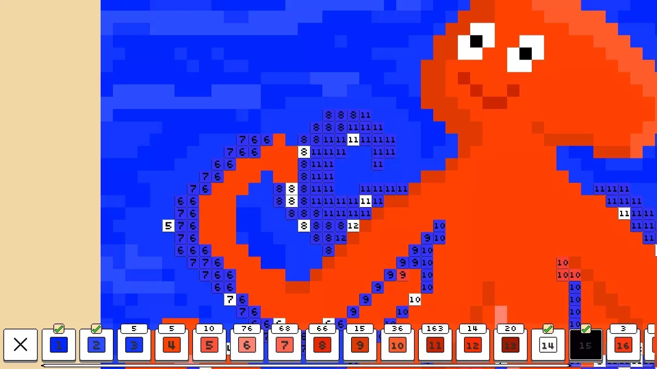 -Coloring Pixels-游戏截图-好玩游戏库