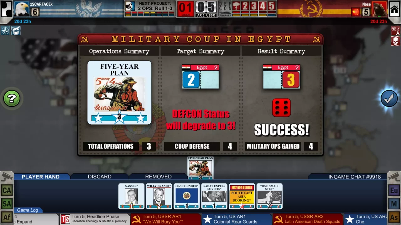 -Twilight Struggle-游戏截图-好玩游戏库