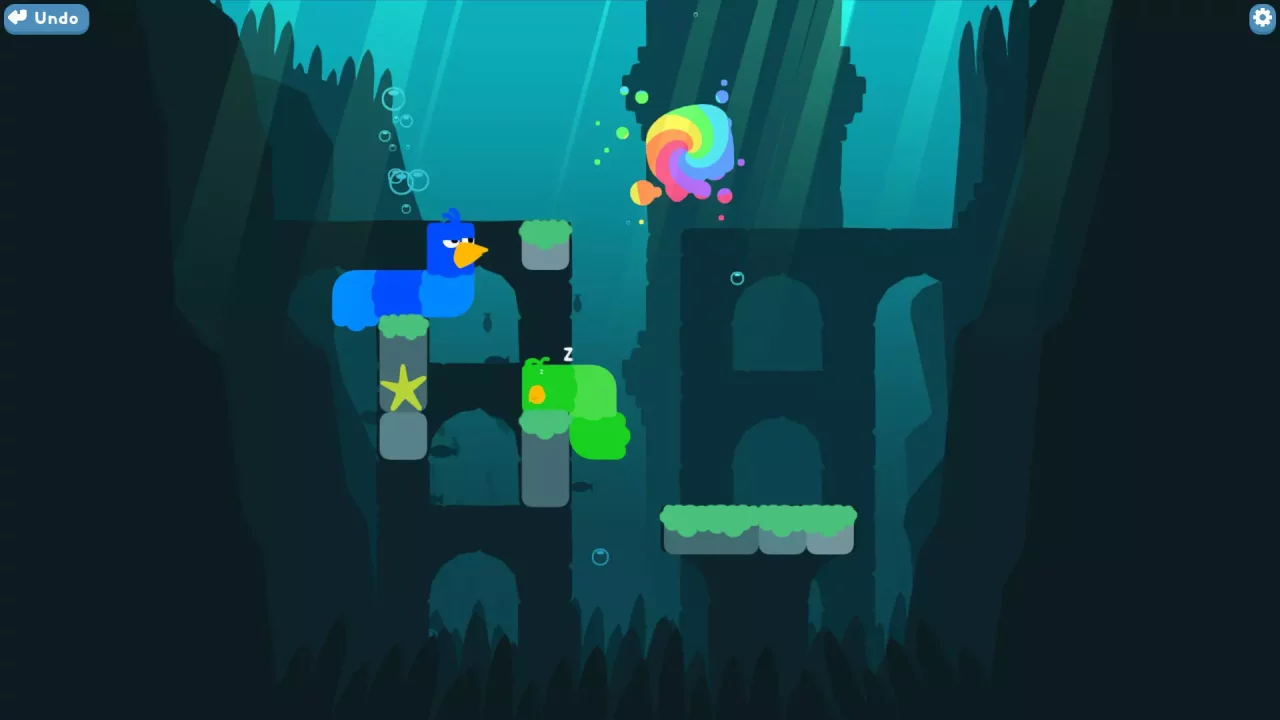 -Snakebird-游戏截图-好玩游戏库