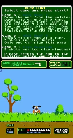 -Duck Hunt (1984)-游戏截图-好玩游戏库
