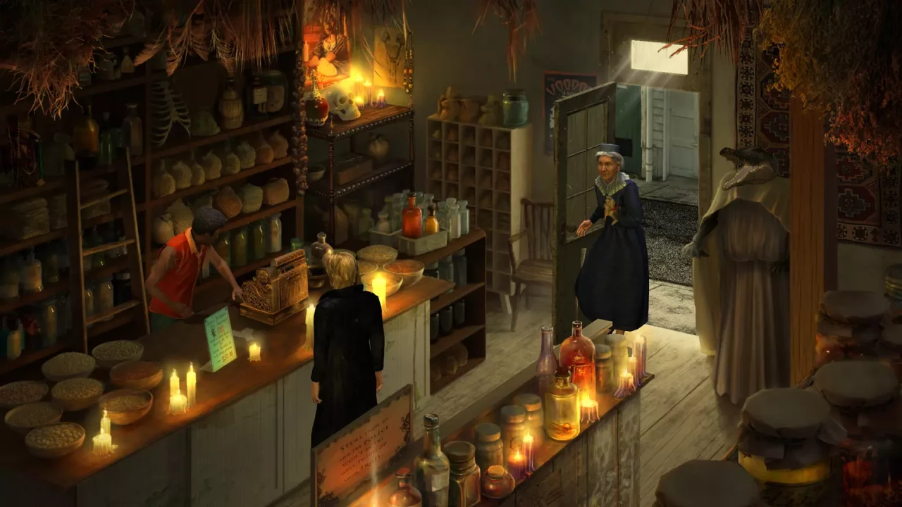 -Gabriel Knight: Sins of the Fathers 20th Anniversary Edition-游戏截图-好玩游戏库