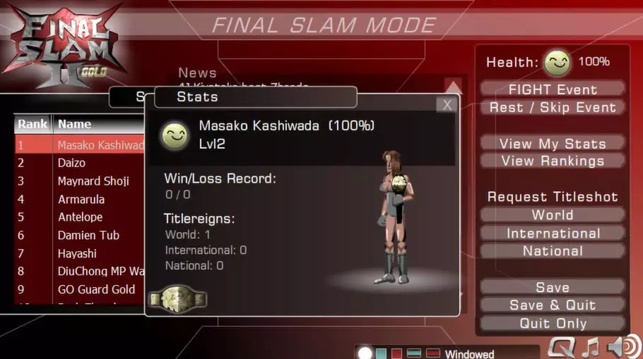 -Final Slam 2-游戏截图-好玩游戏库