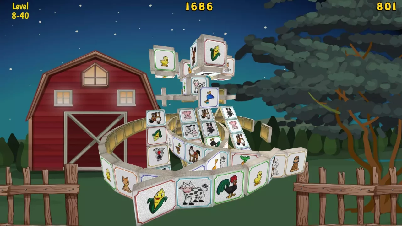 -Barnyard Mahjong 3-游戏截图-好玩游戏库