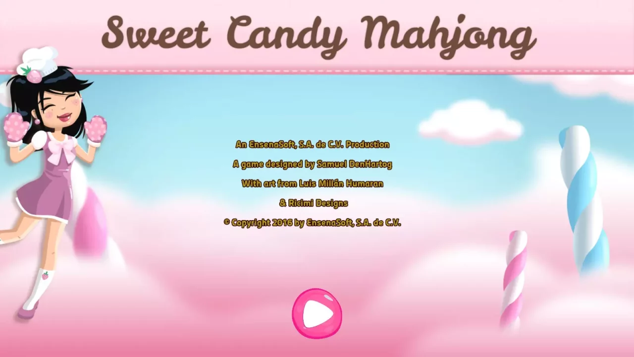 -Sweet Candy Mahjong-游戏截图-好玩游戏库