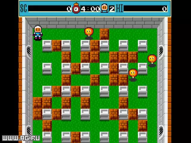 -Bomberman (1983)-游戏截图-好玩游戏库