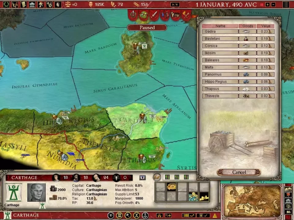 -Europa Universalis: Rome - Gold Edition-游戏截图-好玩游戏库