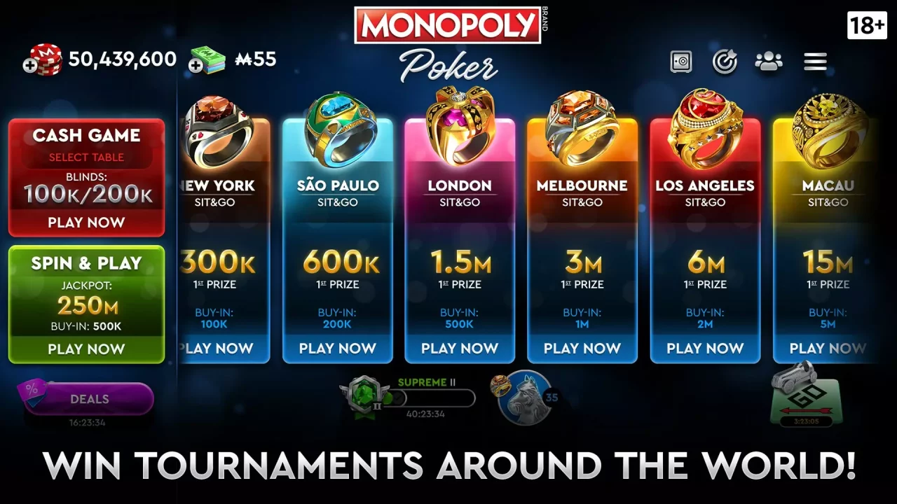-MONOPOLY Poker-游戏截图-好玩游戏库