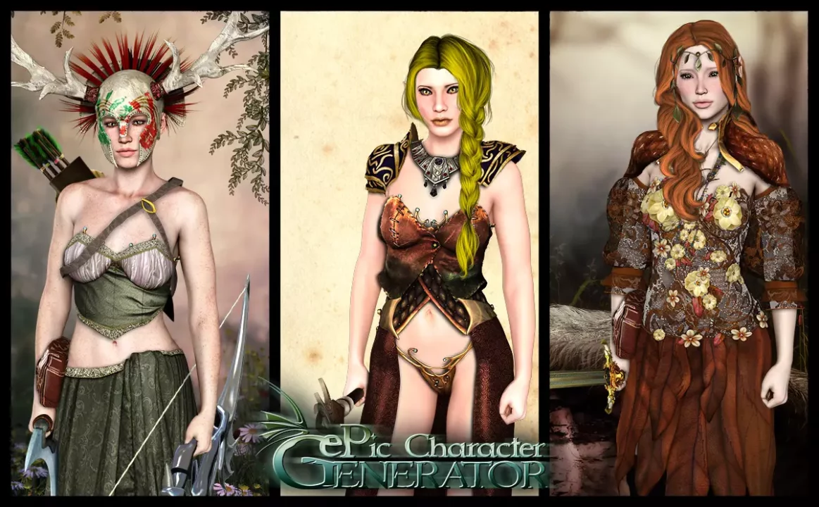 -ePic Character Generator-游戏截图-好玩游戏库