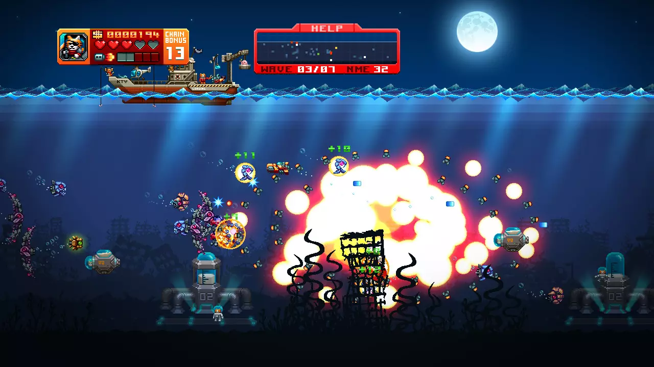 Aqua Kitty – Milk Mine Defender