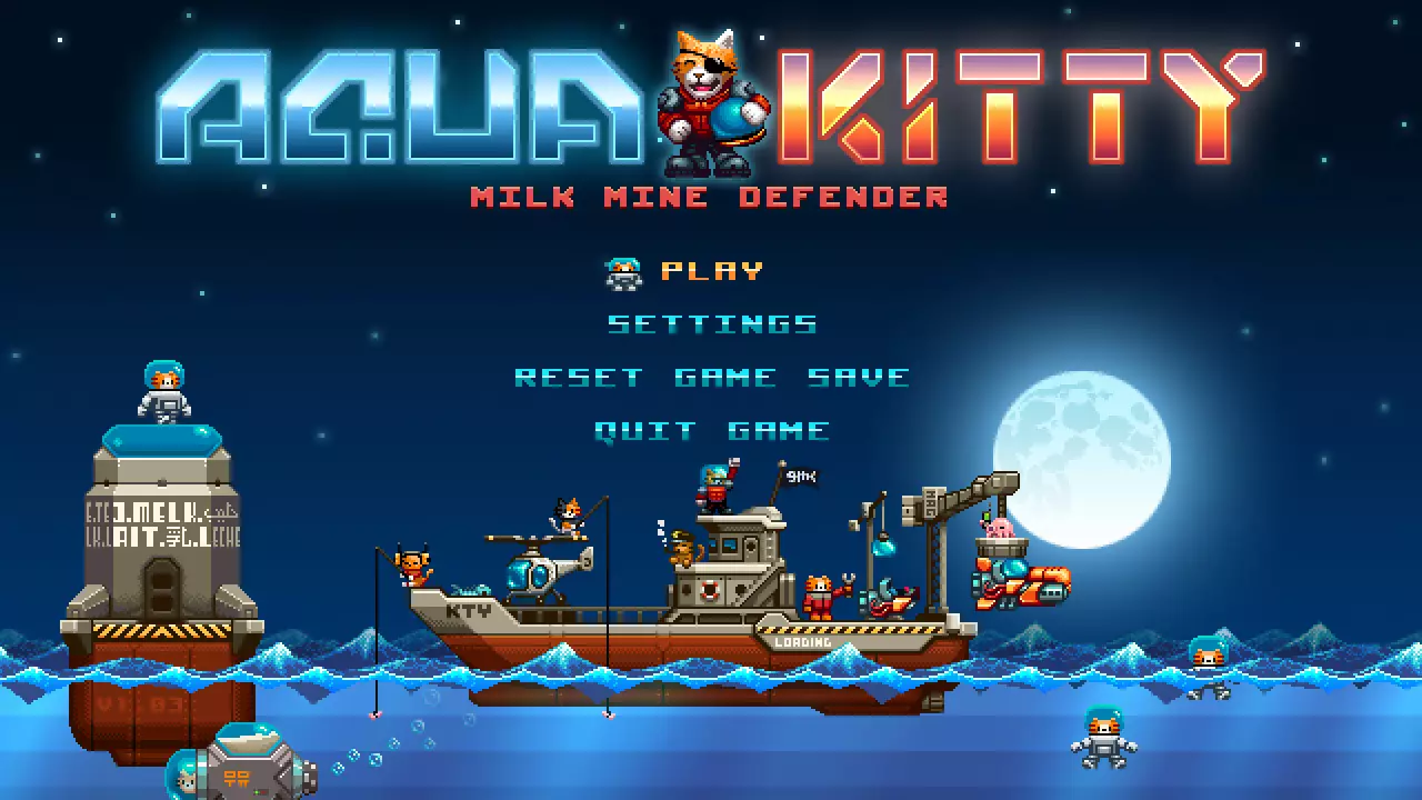 -Aqua Kitty - Milk Mine Defender-游戏截图-好玩游戏库