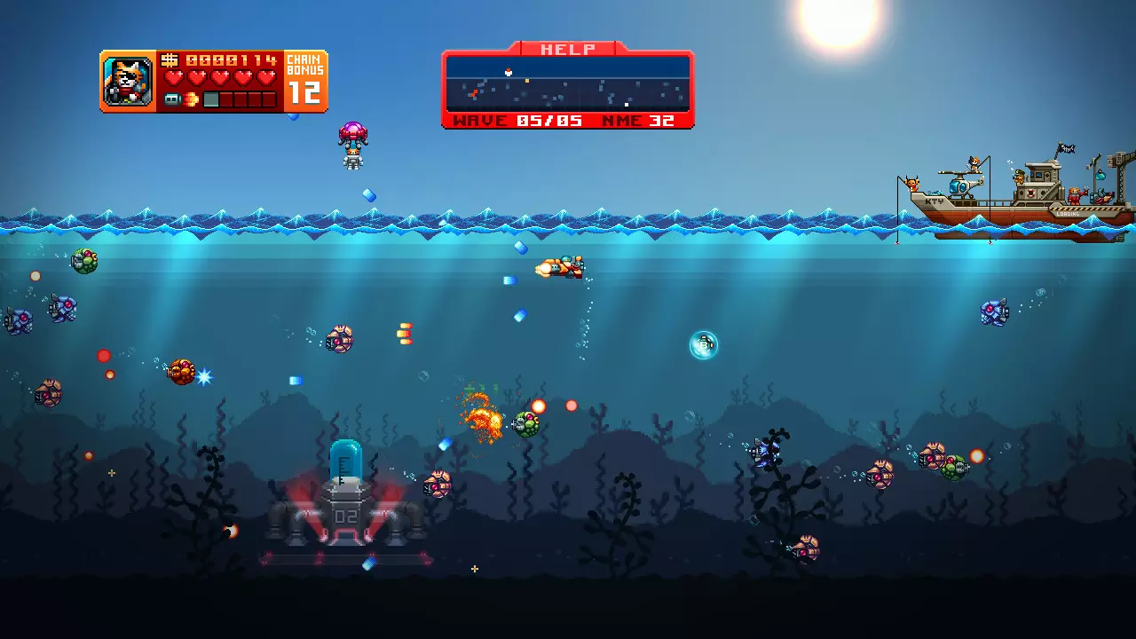 -Aqua Kitty - Milk Mine Defender-游戏截图-好玩游戏库