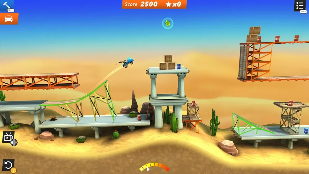 -Bridge Constructor Stunts-游戏截图-好玩游戏库