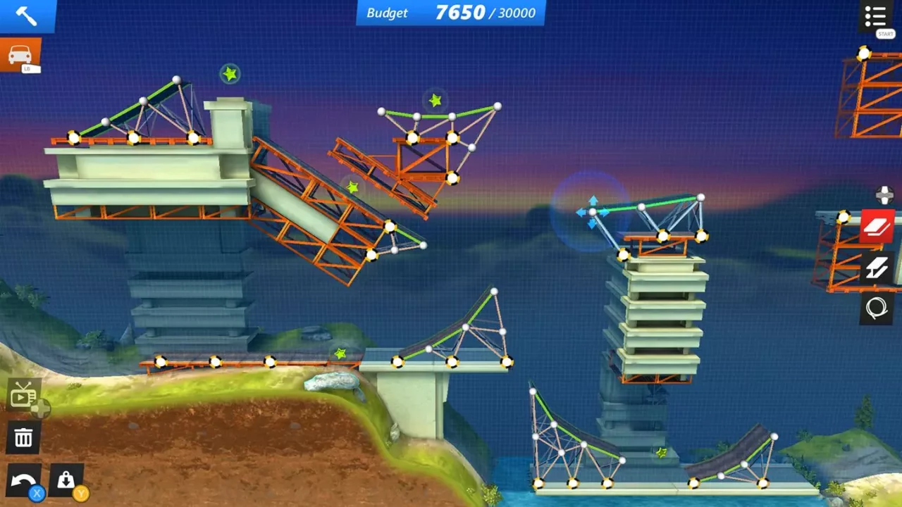 -Bridge Constructor Stunts-游戏截图-好玩游戏库