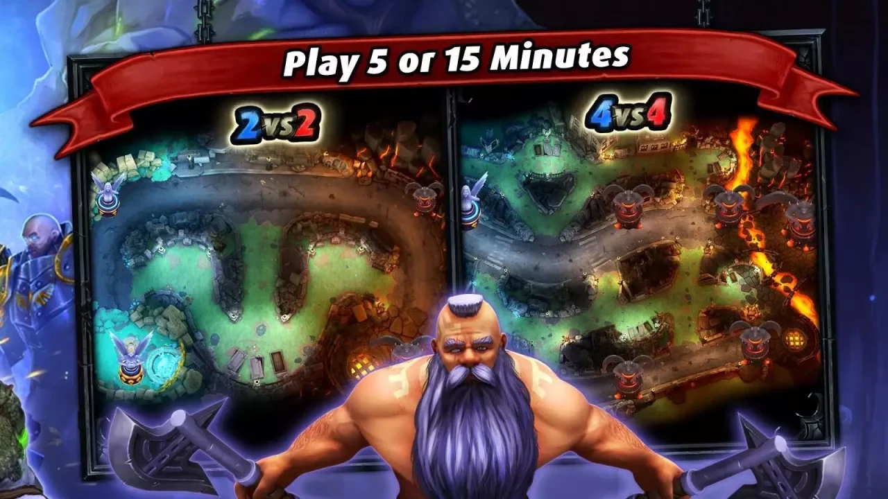 -Heroes of SoulCraft - Arcade MOBA-游戏截图-好玩游戏库