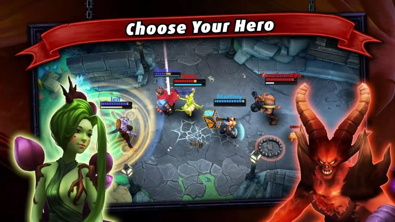 -Heroes of SoulCraft - Arcade MOBA-游戏截图-好玩游戏库