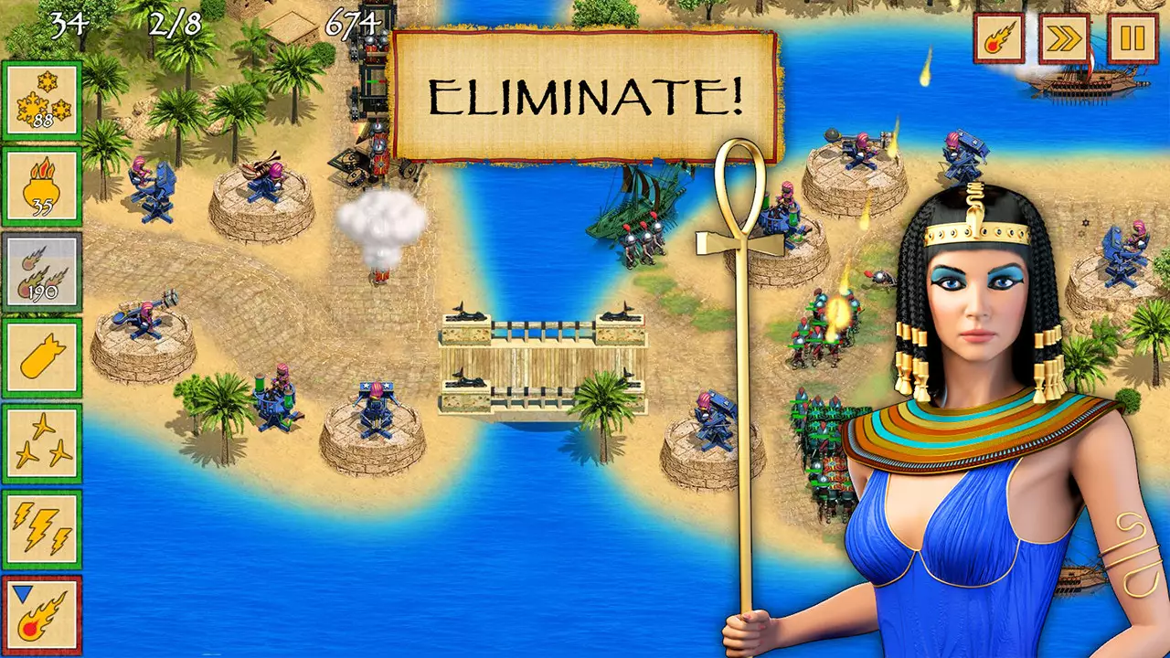 -Defense of Egypt: Cleopatra Mission-游戏截图-好玩游戏库
