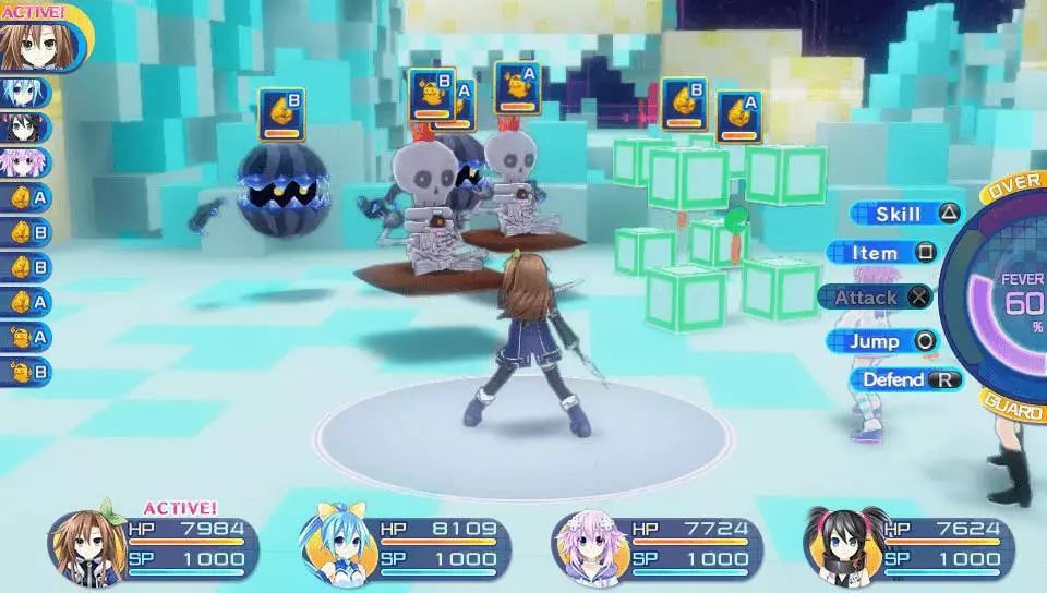 -Superdimension Neptune VS Sega Hard Girls-游戏截图-好玩游戏库