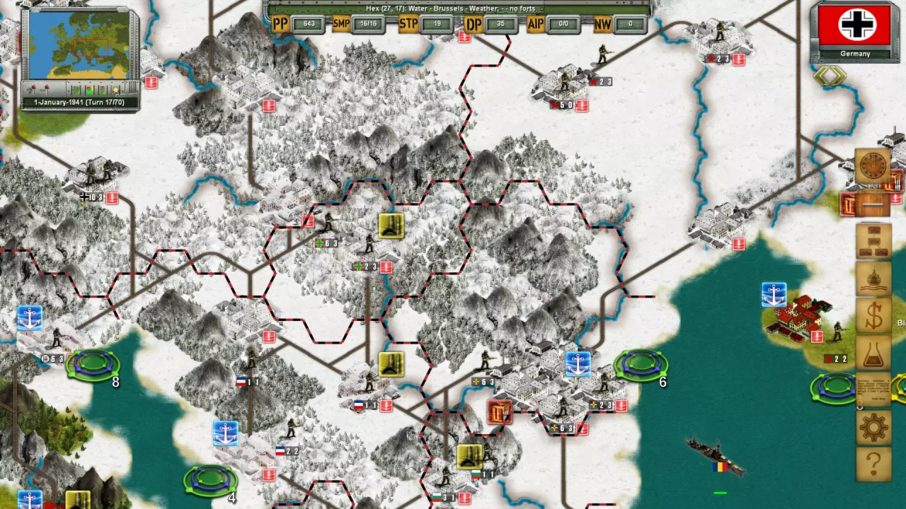 -Strategic War in Europe-游戏截图-好玩游戏库