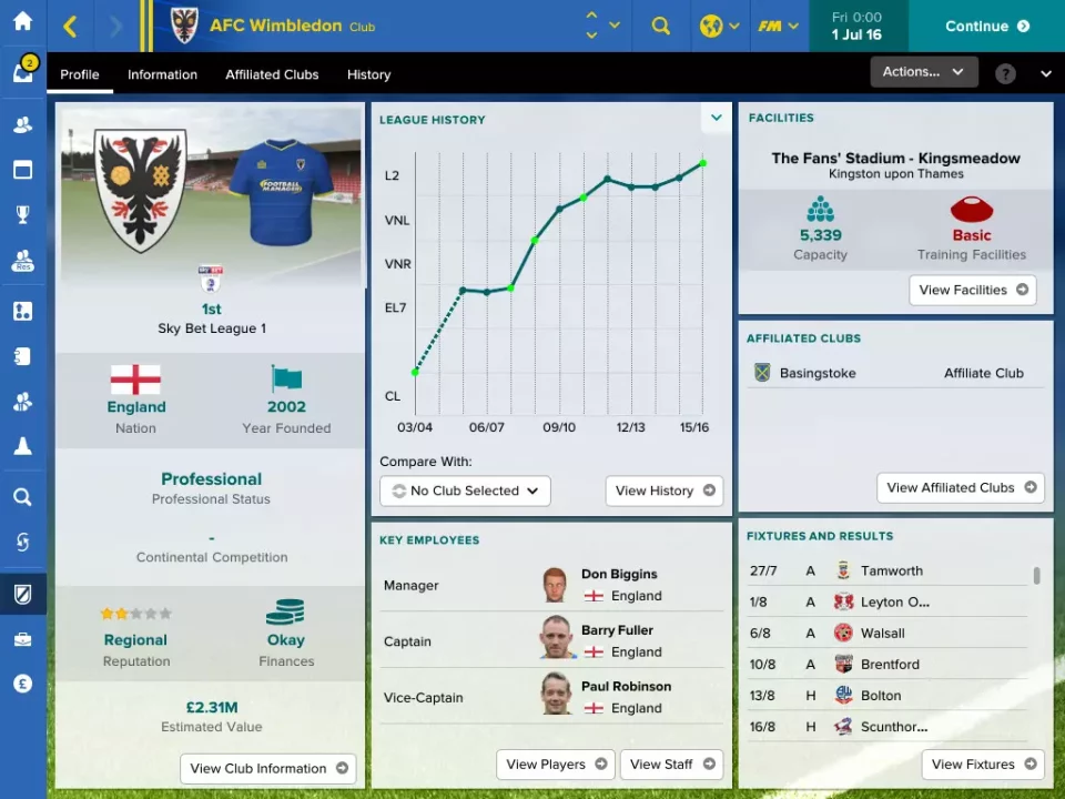 -Football Manager Touch 2017-游戏截图-好玩游戏库