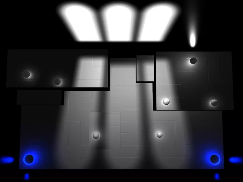 “Glow Ball” – The billiard puzzle game