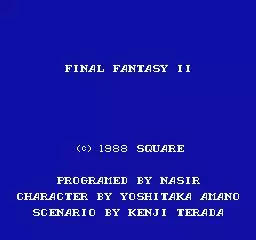 -Final Fantasy II (1988)-游戏截图-好玩游戏库