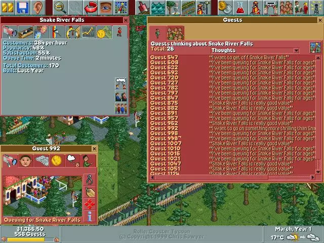 -RollerCoaster Tycoon-游戏截图-好玩游戏库