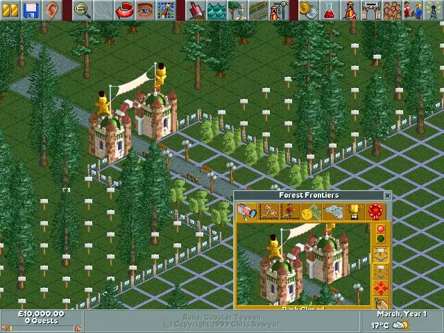 -RollerCoaster Tycoon-游戏截图-好玩游戏库