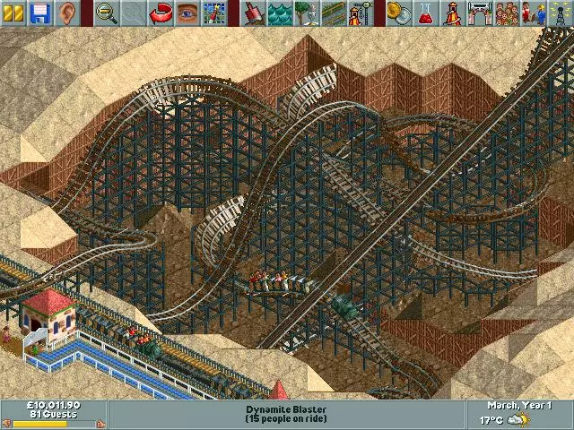 -RollerCoaster Tycoon-游戏截图-好玩游戏库