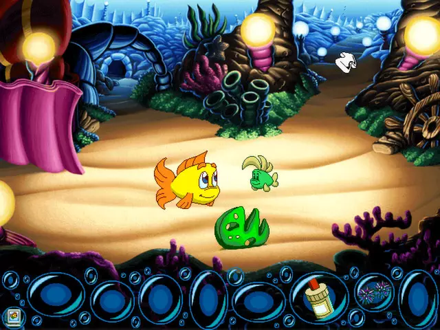 -Freddi Fish 5: The Case of the Creature of Coral Cove-游戏截图-好玩游戏库