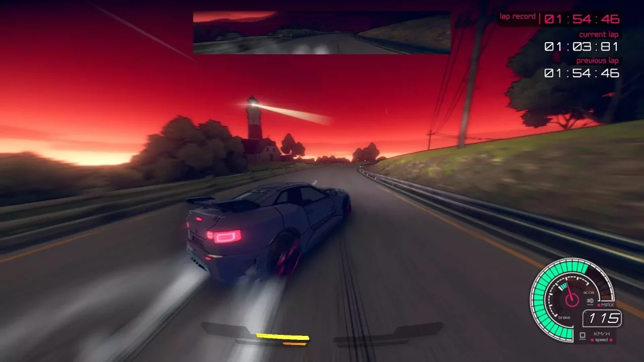 -Inertial Drift: Sunset Prologue-游戏截图-好玩游戏库